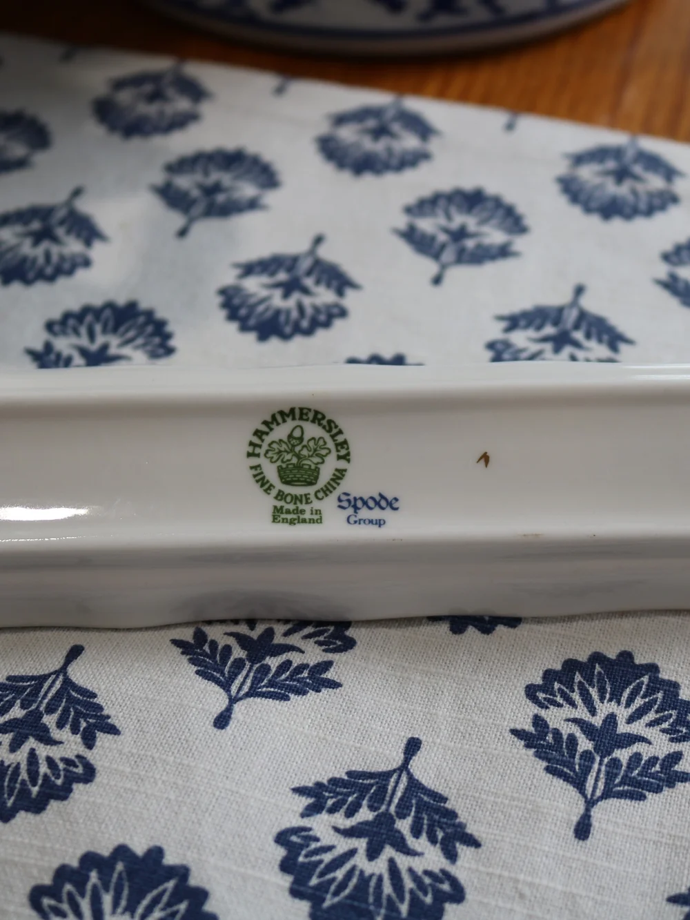 Hammersley & Co. Victorian Violets Mint Tray - Fine Bone China